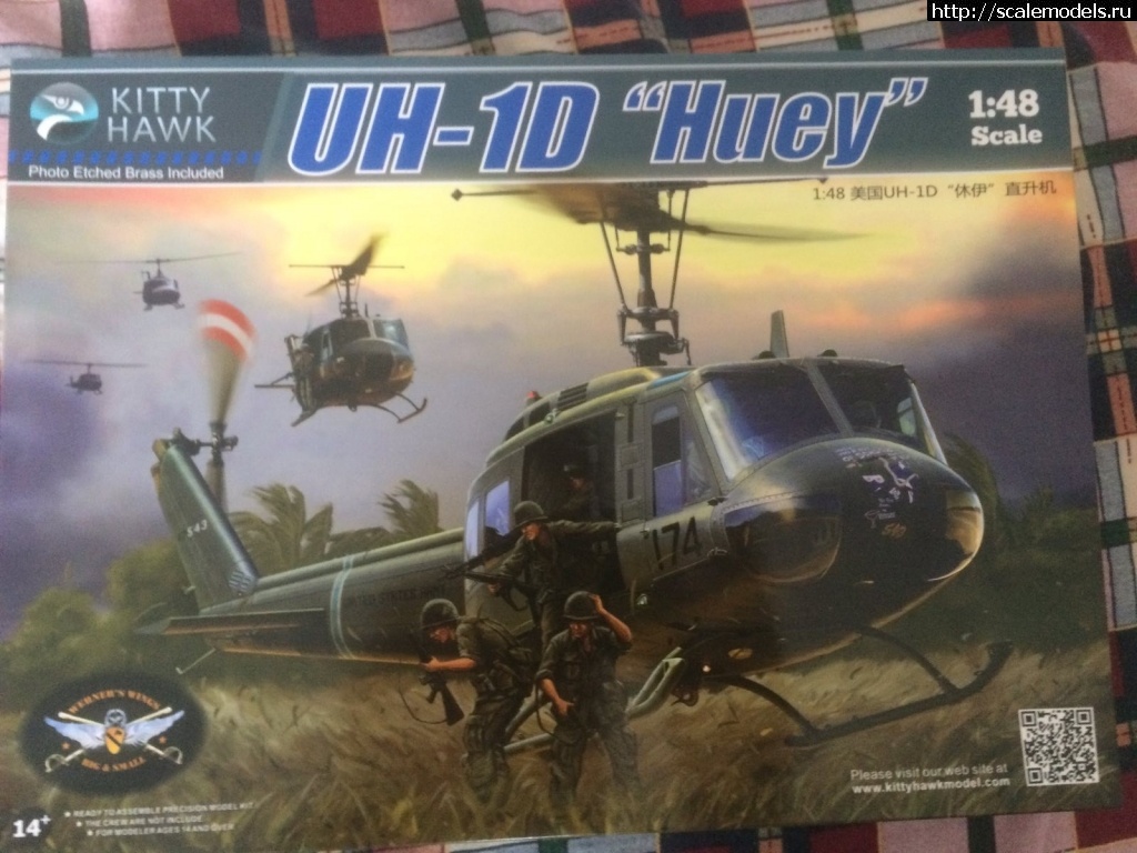 1591010413_izobrazhenie_viber_2020-06-01_13-37-05.jpg : UH-1D "Huey" Kitty Hawk 1\48 -   