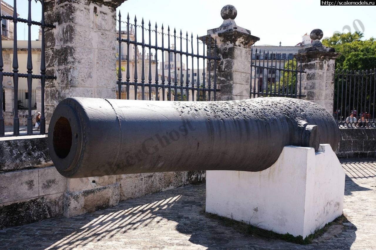 1592380821_280mm_Spain_gun0.jpg : Walkaround 15-  Rodman, La Fuerza Fort, Havana, Cuba  