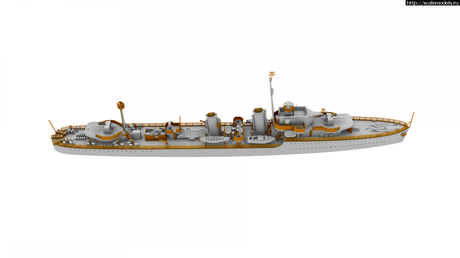 1593116397_106338244_3148144325307190_923795534211857683_o.png :  IBG Models 1/700 HMS Harvester 1943 British H-class destroyer  