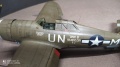 Tamiya 1/48 P-47D Thunderbolt - captain Walker Mahurin of the 56th Fighter Group