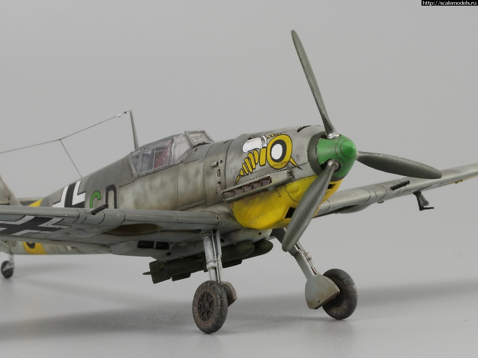 1593710517_IMG_2970.JPG : #1629551/ Bf 109E-7/B 1/72 ICM   