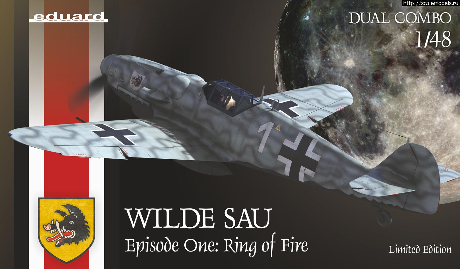 1593852338_11140_z1.jpg :  Eduard 1/48 Bf 109G-5/6 WILDE SAU Epizode One: RING of FIRE  