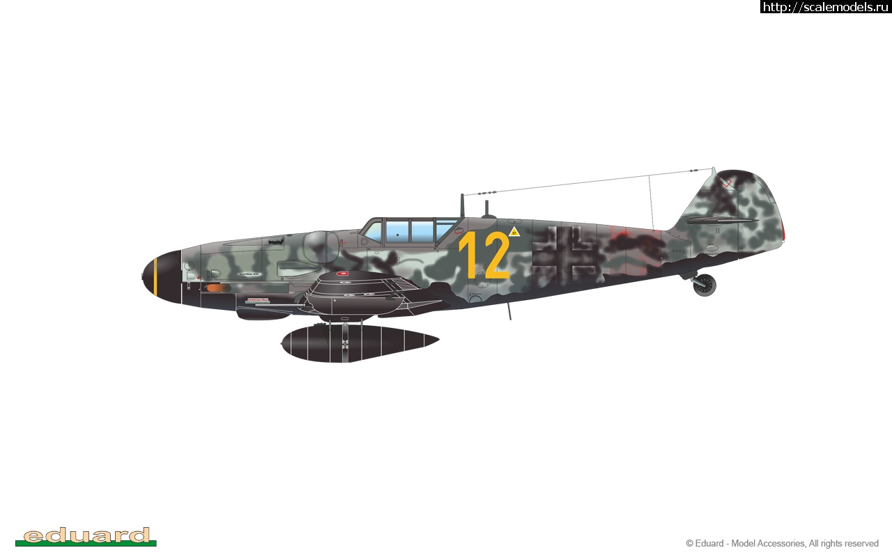 1593852350_11140_04.jpg :  Eduard 1/48 Bf 109G-5/6 WILDE SAU Epizode One: RING of FIRE  