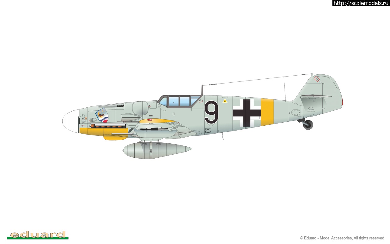 1593852351_11140_07.jpg :  Eduard 1/48 Bf 109G-5/6 WILDE SAU Epizode One: RING of FIRE  