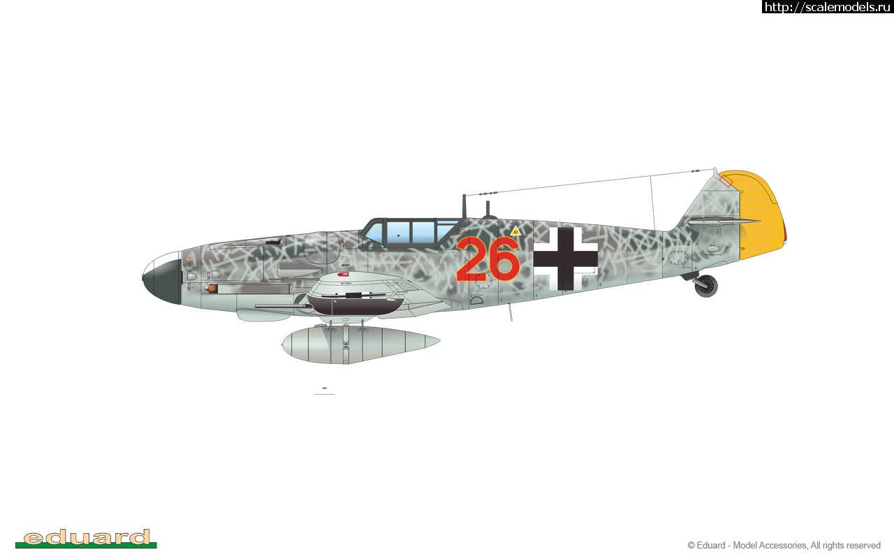 1593852352_11140_08.jpg :  Eduard 1/48 Bf 109G-5/6 WILDE SAU Epizode One: RING of FIRE  