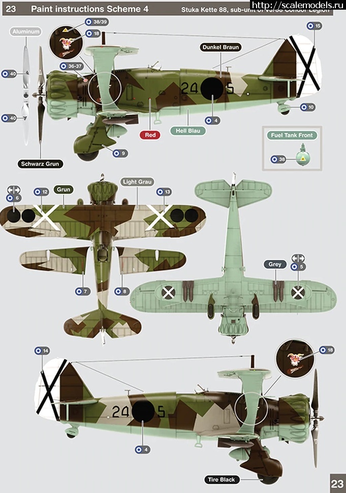 1594105885_Hs123LKa.jpg : 1/48 Henschel Hs123 GasPatch models  