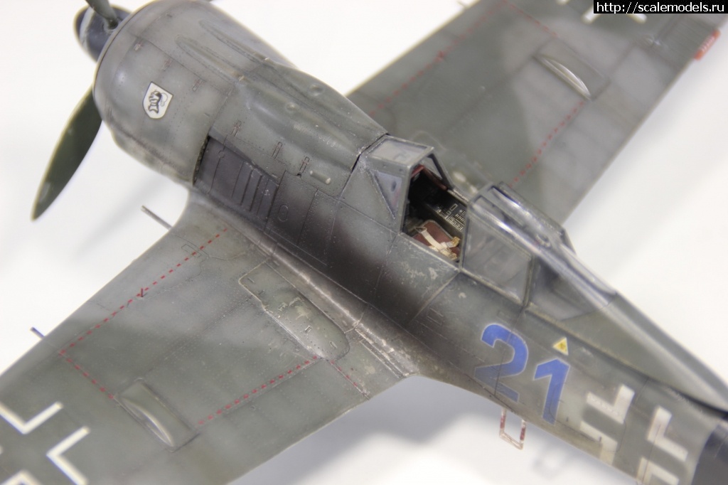 1594715672_photo_13_1594580143.JPG : Eduard 1/48 Fw-190A-8/R2/ Eduard 1/48 Fw-190A-8/R2(#14346) -   