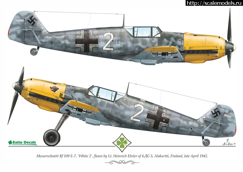 1594838296_2655745b3caecb623371976d0e874c94.jpg :   Exito decals 1/48,1/72 Messerschmitt Bf 109 Aces  