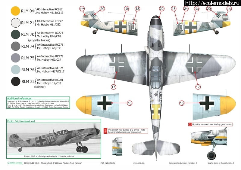 1594838299_9b5e43404708966c80d026e4b4505450.jpg :   Exito decals 1/48,1/72 Messerschmitt Bf 109 Aces  