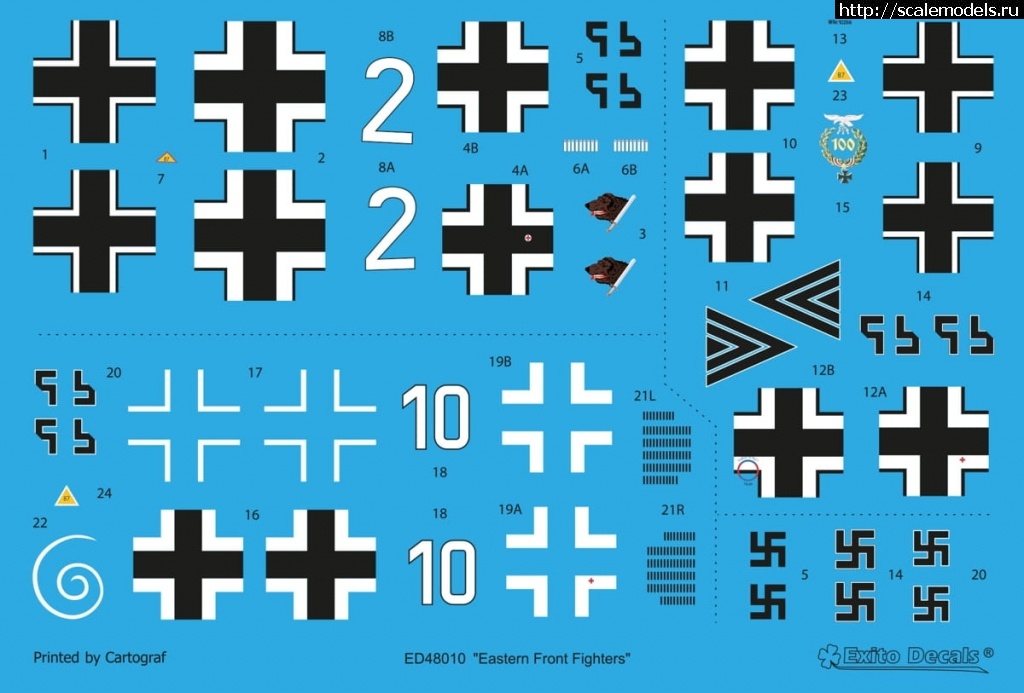 1594838300_819db9a9d41905401276c063f466706c.jpg :   Exito decals 1/48,1/72 Messerschmitt Bf 109 Aces  