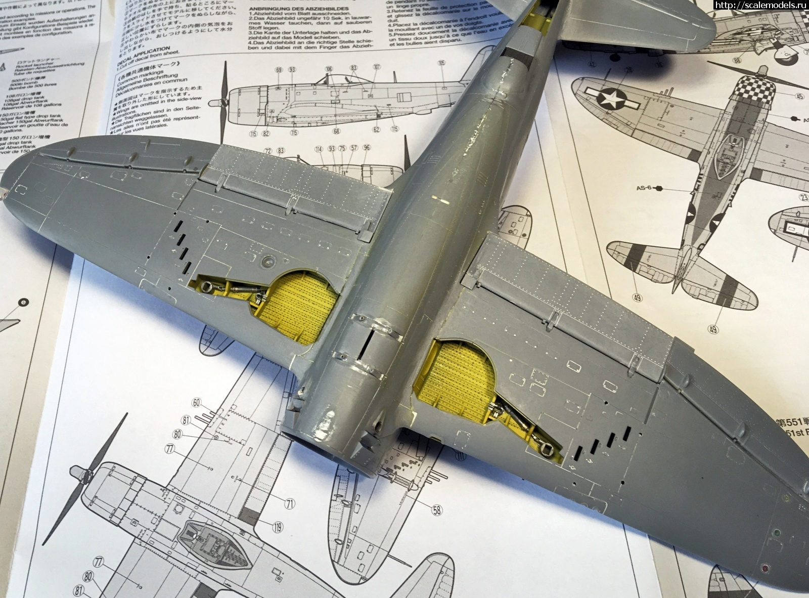 1596991610_IMG_5409.JPG : Tamiya 1/48 P-47D.Thunderbolt.   . 2.  