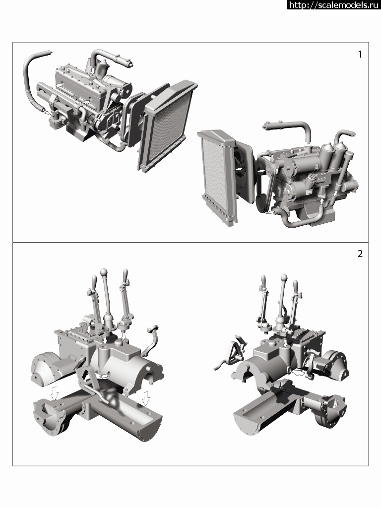1598215202_4-str-sborka-dvigavtel_2.jpg : #1638213/ M2 High-Speed Tractor  1:48  