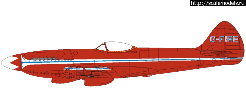 1599467798_j_new_airfix_racing_spitfire_spencer_flack_g_fire_on_the_airfix_workbench_blog.jpg :  Airfix 1/48 Supermarine Spitfire Mk.XIV Race Schemes  