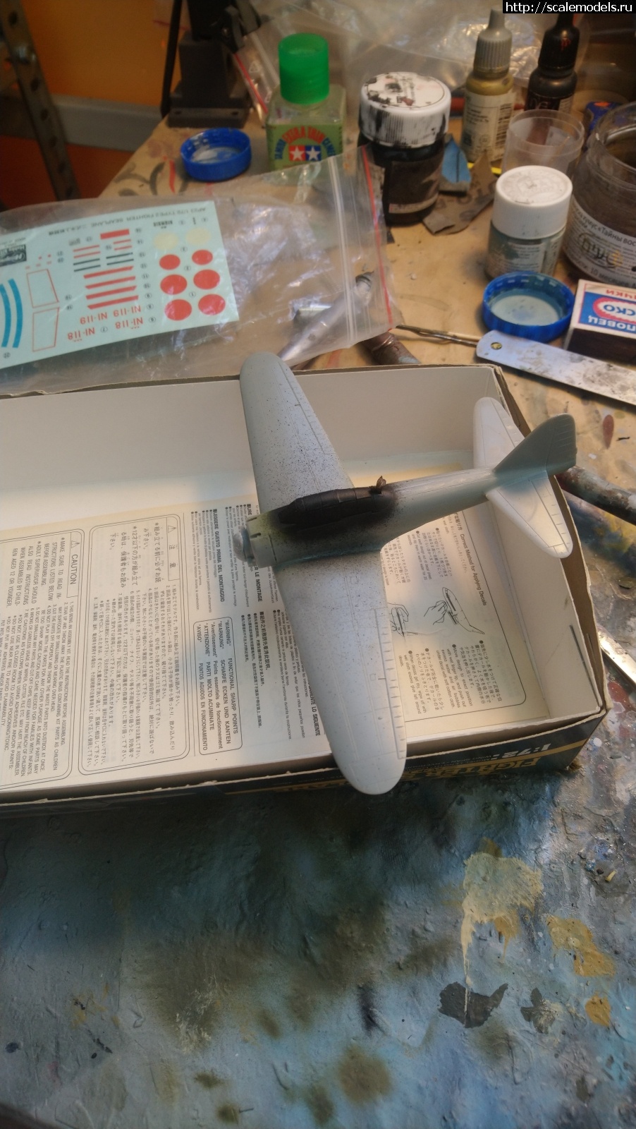 1599744479_15997444591317068139933401676022.jpg : #1641142/ Nakajima Type 2 Fighter Seaplane (Rufe) 1/72 Hasegawa   