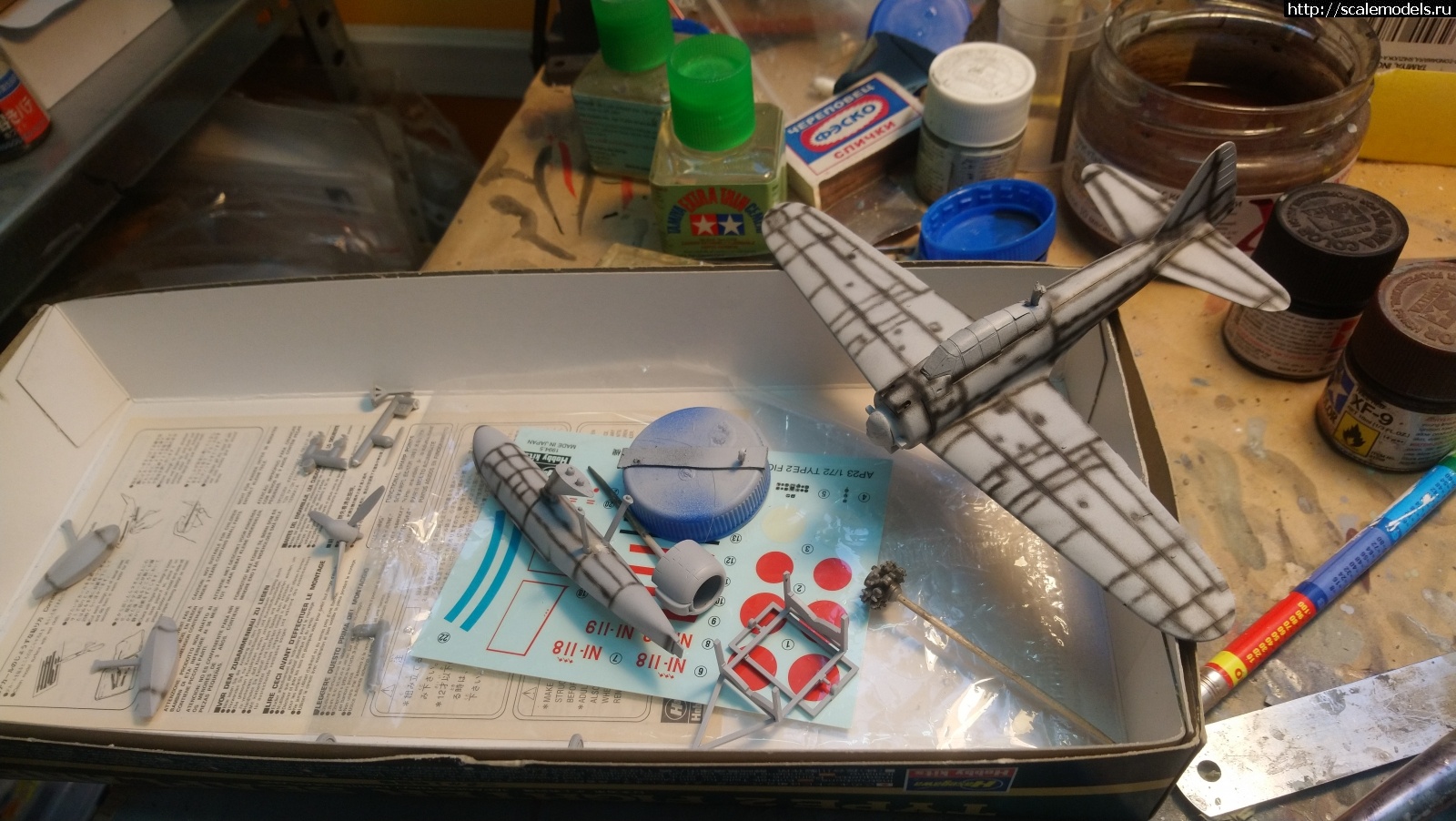 1599887514_IMG-d4d21ba7aa119af015805b04ecceb69d-V.jpg : #1641359/ Nakajima Type 2 Fighter Seaplane (Rufe) 1/72 Hasegawa   