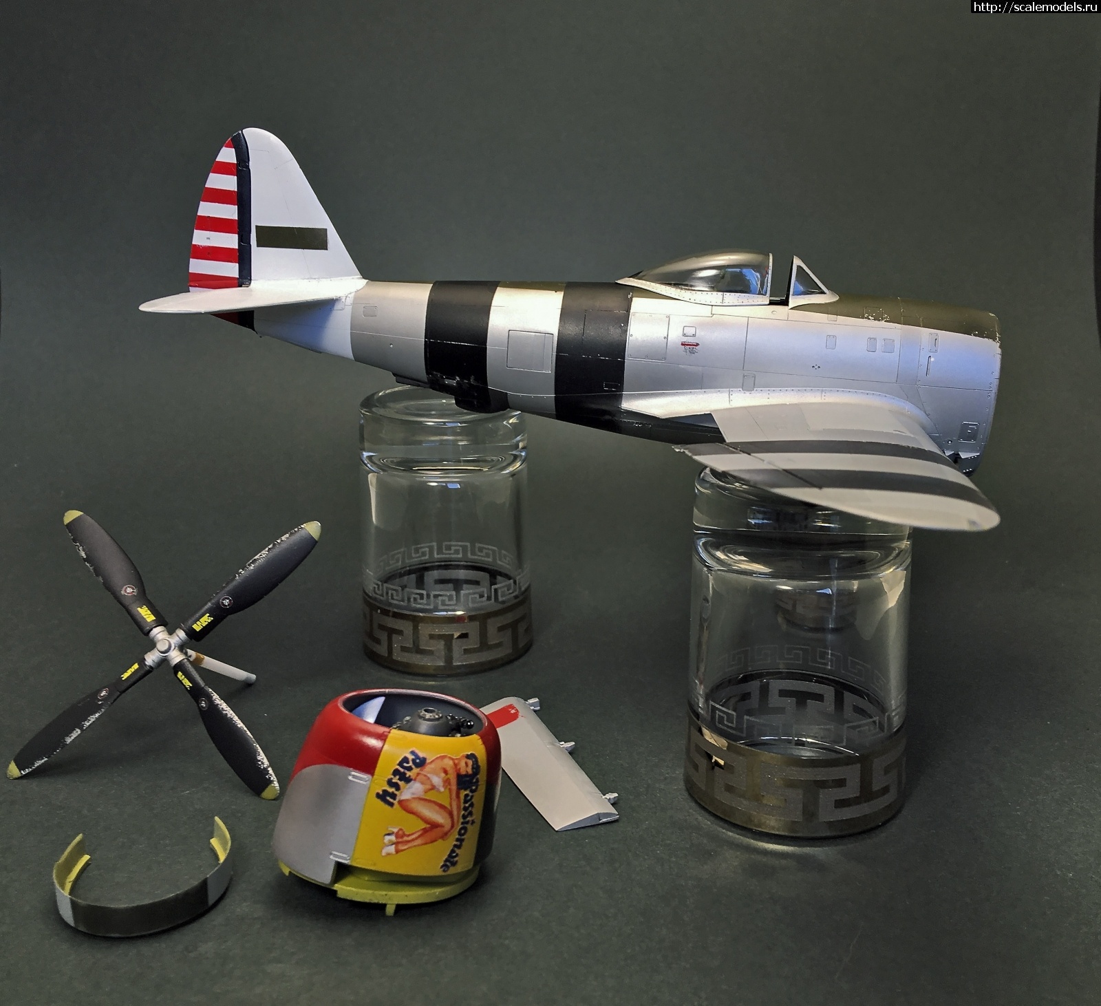 1599990589_1-3.JPG : #1641496/ Tamiya 1/48 P-47D.Thunderbolt.   . 2.  