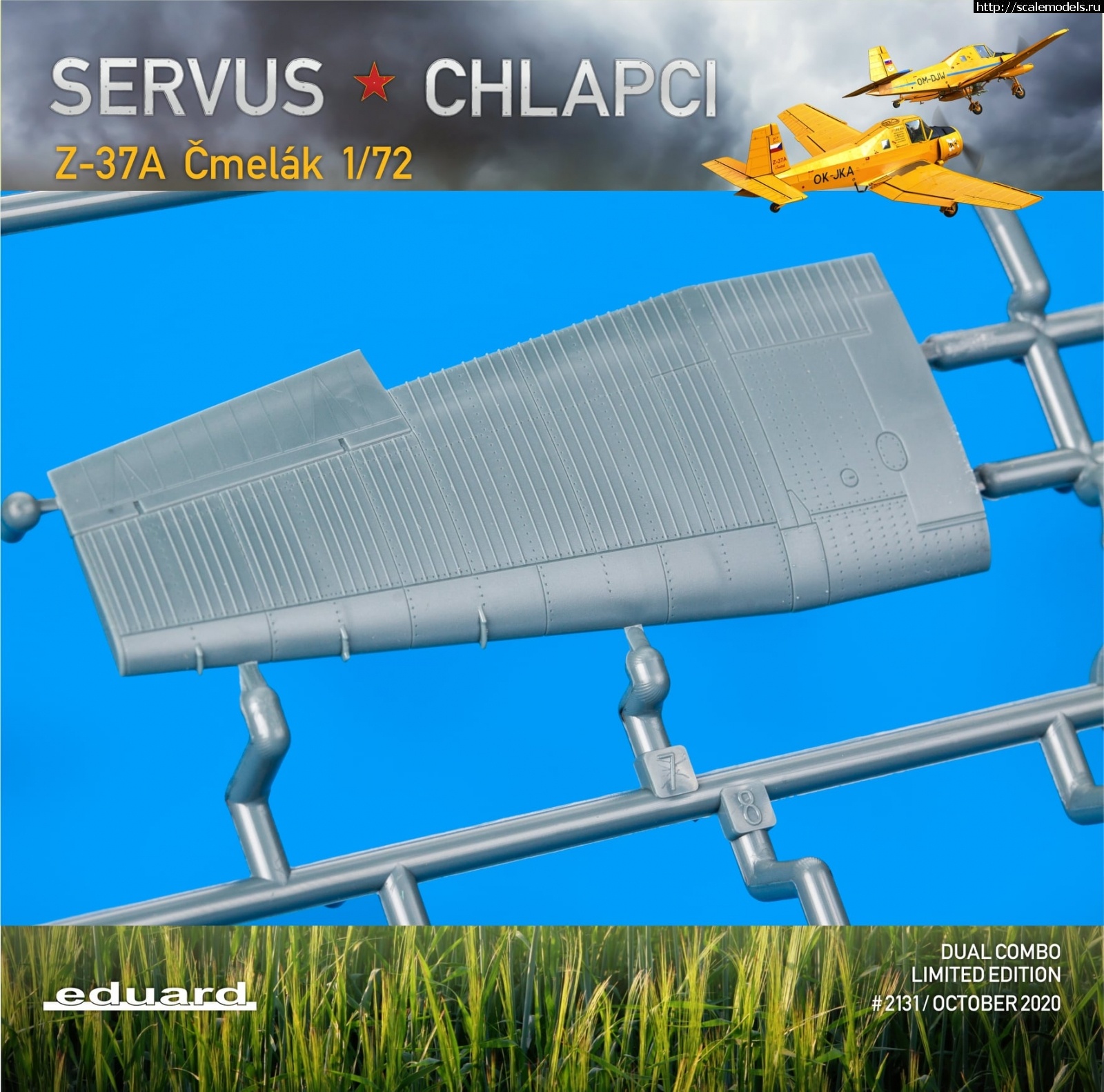 1601546338_120220904_3882969948384590_3486001489827511046_o.jpg :  Servus chlapci (Eduard) 1/72 Zlin Z-37A Cmelak - Dual Combo  