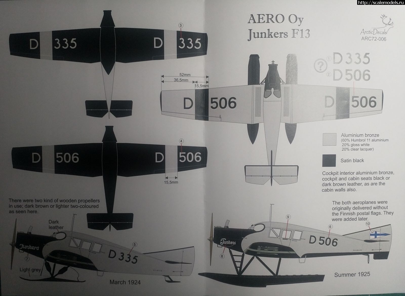 1601665745_IMG_20200930_201050.jpg : 1/72 Revell (Plasticart) Junkers F.13 Aero OY  