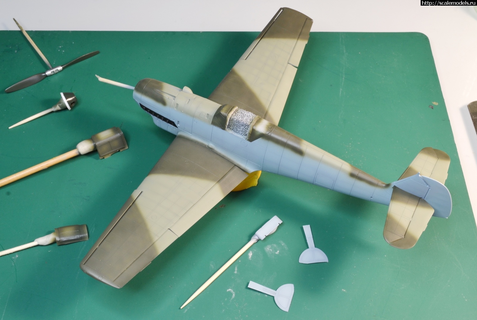 1601820314_6.JPG : #1644508/ Bf 109 D 1/48 Modelsvit. .  