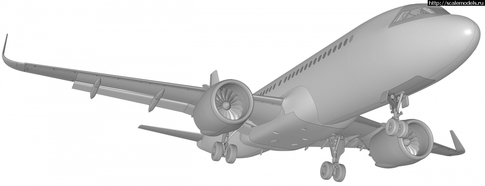 1603966485_sTIA2HgEsoQ.jpg :   1/144 Airbus A320NEO - 3D-  