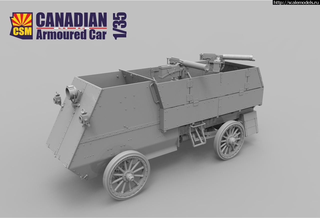 1604568144_123541212_2840509169571157_751239677512638899_o.jpg :  Copper State Models 1/35 Canadian Armoured Car  