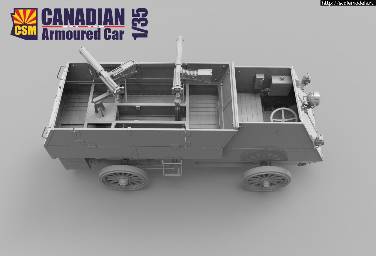 1604568144_123772812_2840509166237824_1572799886856680411_o.jpg :  Copper State Models 1/35 Canadian Armoured Car  