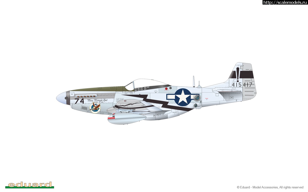 1604569701_82103.jpg :  Eduard 1/48 North American F-6D/K Mustang Profi-PACK  