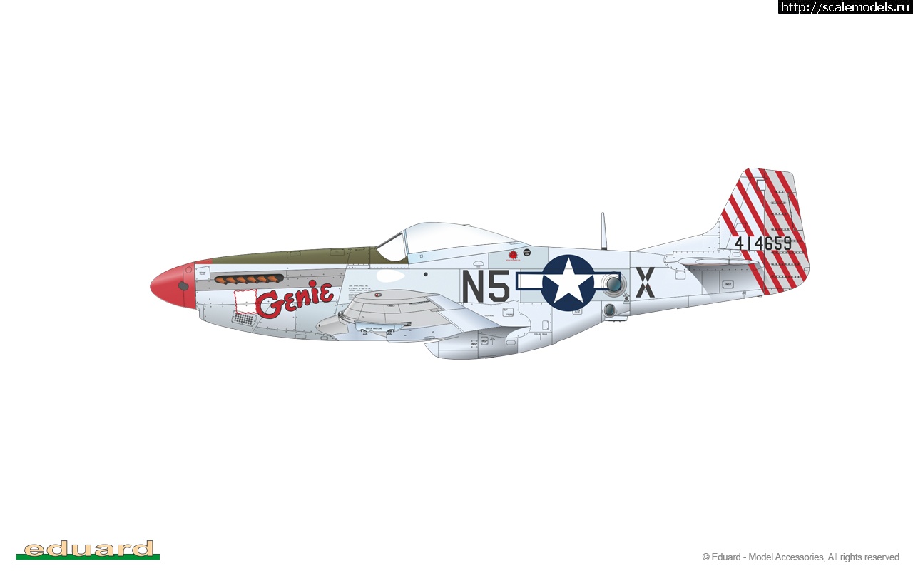 1604569702_82103_03-1.jpg :  Eduard 1/48 North American F-6D/K Mustang Profi-PACK  