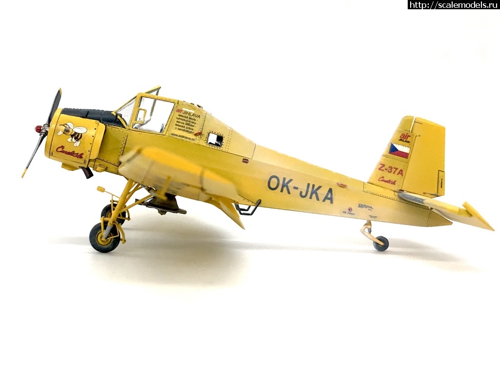 1604937877_FA9F102C-3D95-47CC-98E2-601D11841BC7.jpeg : #1650633/ Eduard 1/72 Zlin Z-37 Cmelak(#14605) - обсуждение Закрыть окно