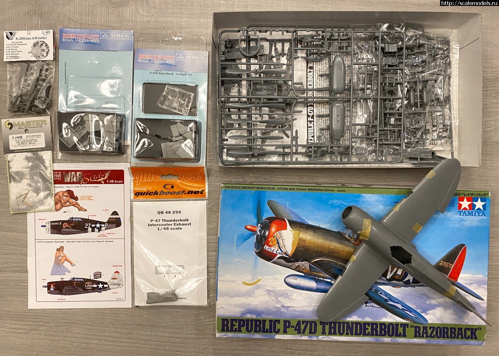 1605204608_IMG_9374.jpg : Tamiya 1/48 P-47D THUNDERBOLT "RAZORBACK".  