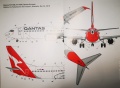  Big Plane Kits 1/72 Boeing 737-800 Qantas