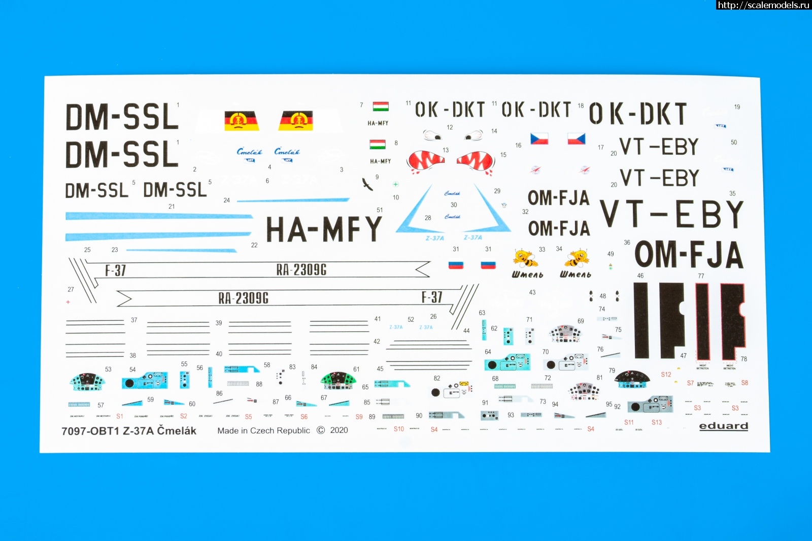 1607012520_7097_02.jpg :  Eduard 1/72 Zlin Z-37A Cmelak ProfiPack  