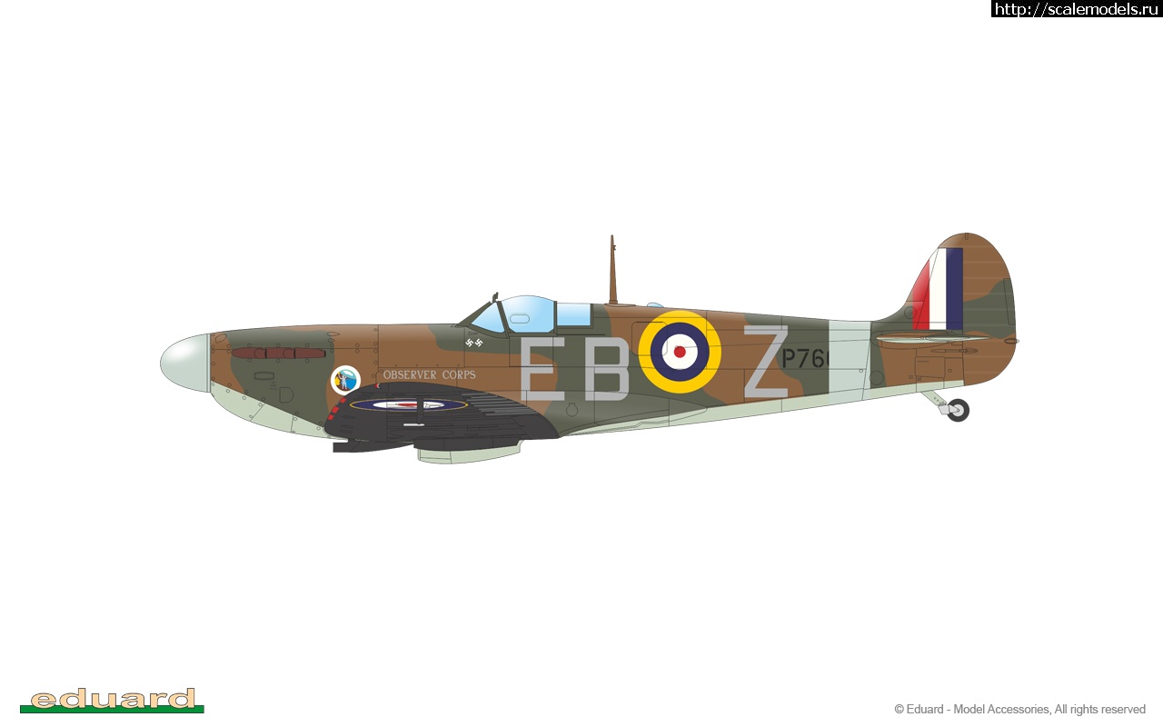 1607327575_11146_02.jpg :  Eduard 1/48 Supermarine Spitfire Story: Tally Ho  