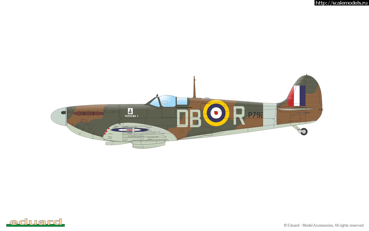 1607327588_11146_06.jpg :  Eduard 1/48 Supermarine Spitfire Story: Tally Ho  