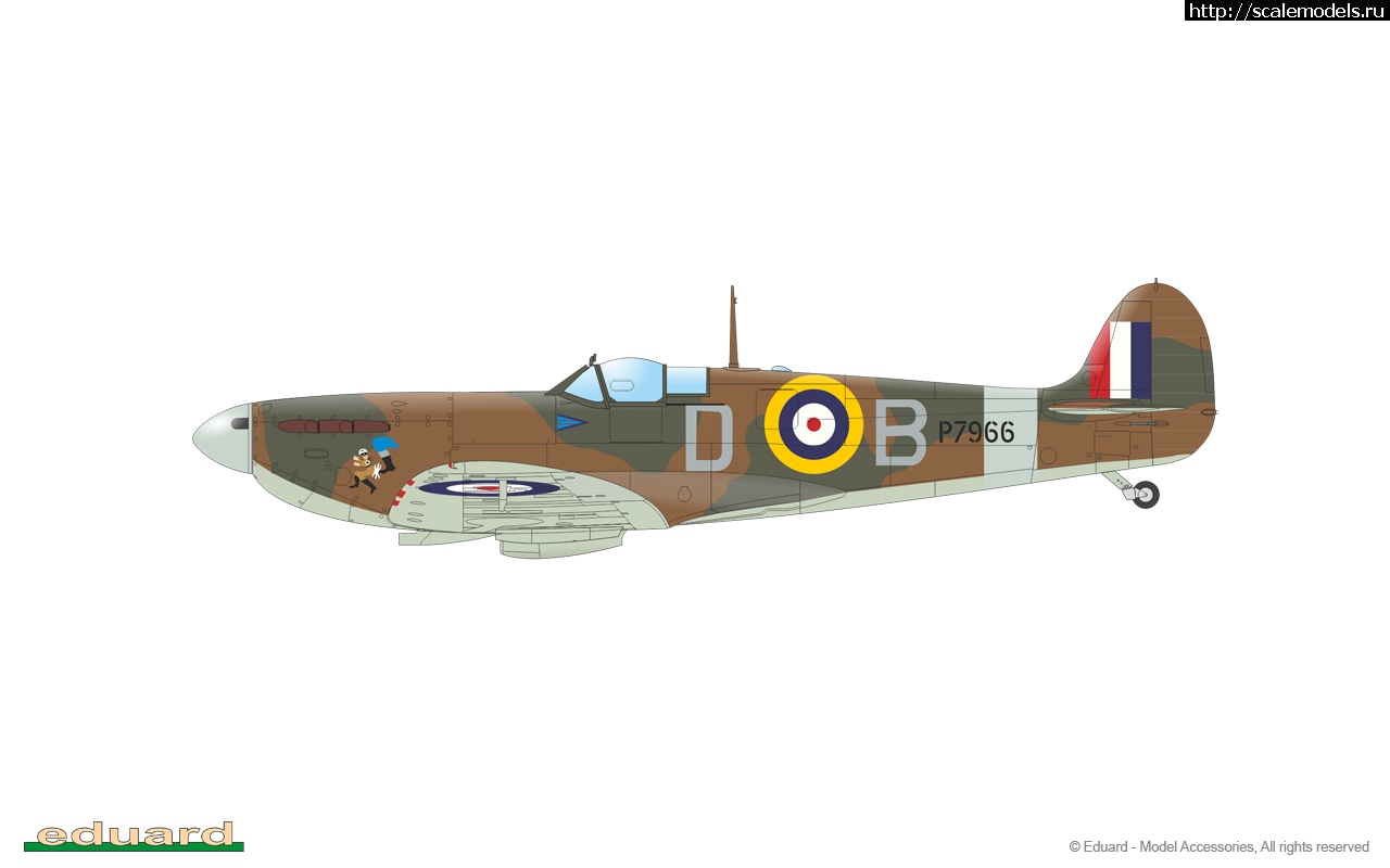 1607327590_11146_07.jpg :  Eduard 1/48 Supermarine Spitfire Story: Tally Ho  