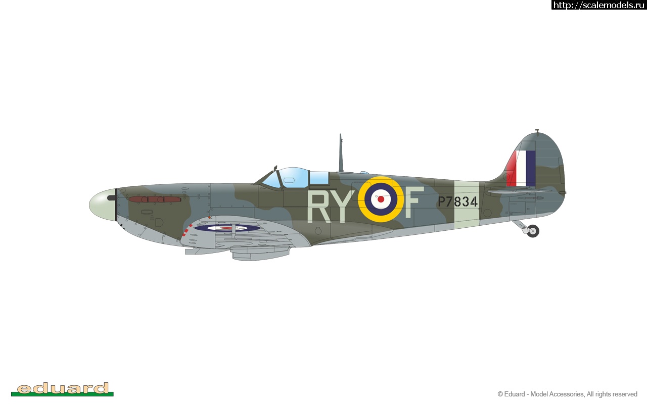 1607327602_11146_11.jpg :  Eduard 1/48 Supermarine Spitfire Story: Tally Ho  