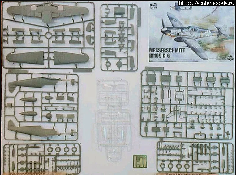 1609920986_1bezymnnyjj.png :  Border Model 1/35 Messerschmitt Bf.109G-6   