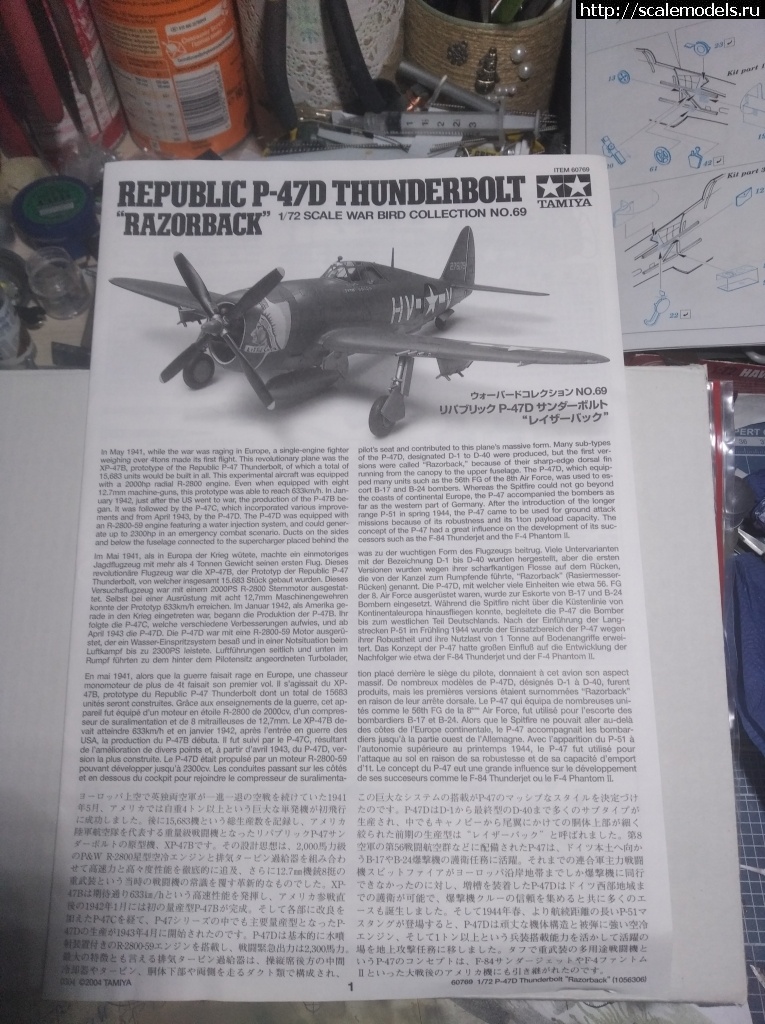 1609938864_IMG_20210106_205555.jpg : Republic P-47D, Tamiya 1/72 ( )  