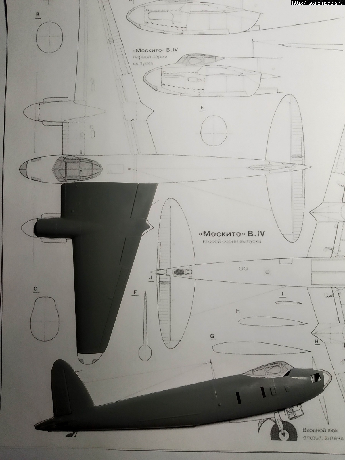 1610116098_005.jpg : #1662540/ D.H. Mosquito B Mk.IV  Tamiya (1/72)  