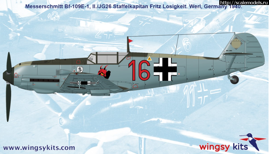 1610811701_vinkbezymnnyjj.png : #1664191/ Bf-109E  1/48  Wingsy kits(#14681) -   