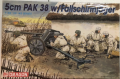 Dragon 1/35  5cm PAK 38 w/FALLSCHIRMJAGER