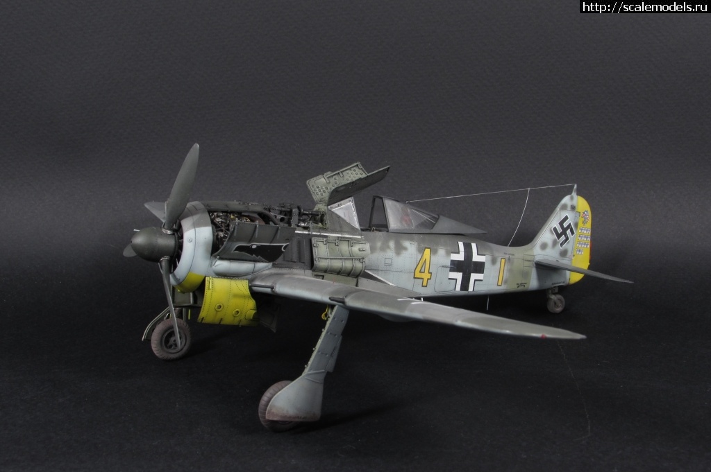 1612626495_001.JPG : #1668422/ Fw190-A4 1/48 Eduard   