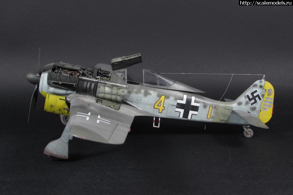 1612626499_002.JPG : #1668422/ Fw190-A4 1/48 Eduard   