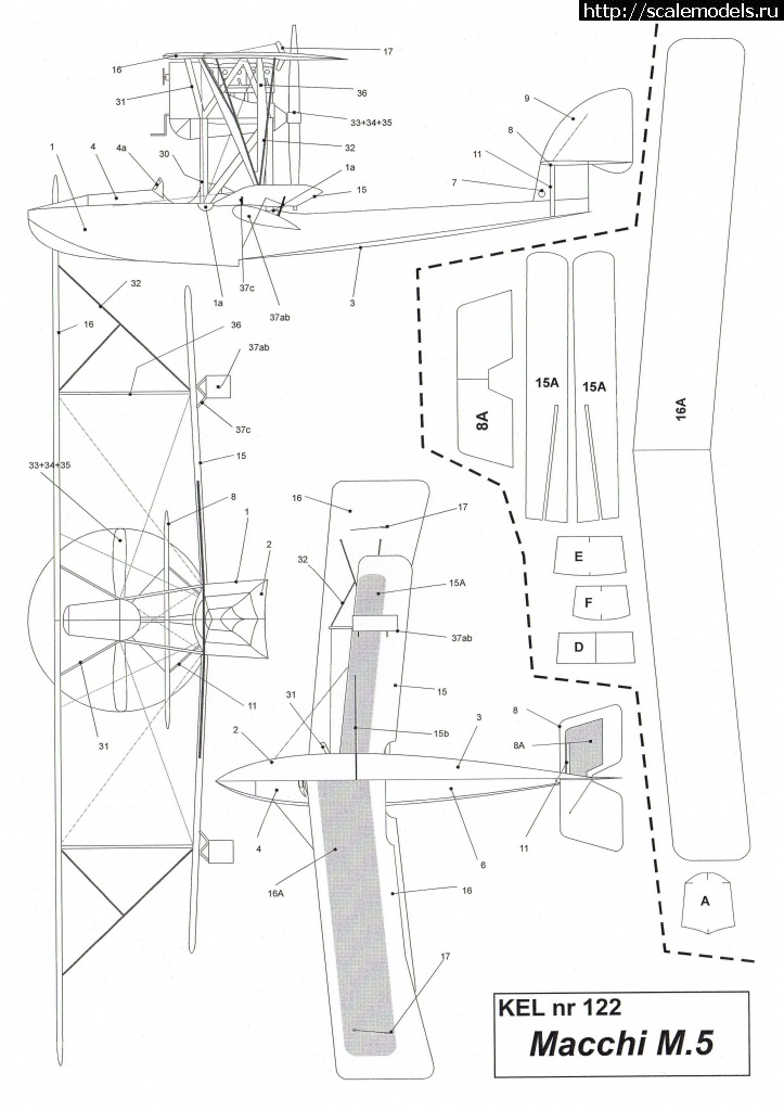 1612884029_3.jpg : #1669063/ Macchi M.5 KEL 1/72    