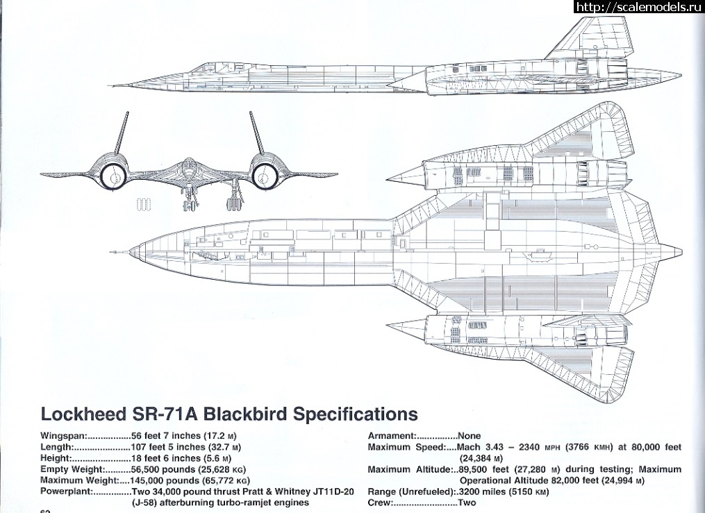 1613296924_SR-712.jpg : #1669946/ 1/48 SR-71 Testors ()  