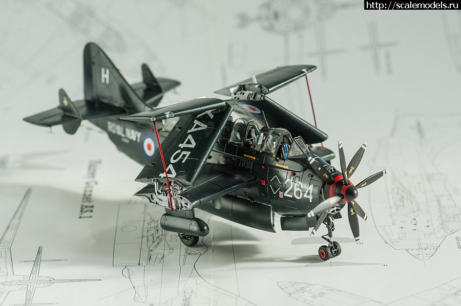 1614249255_photo_45_1603702139.jpg : #1672119/ Fairey Gannet AS Mk.I ( - ARKmodels) (1:72) !  