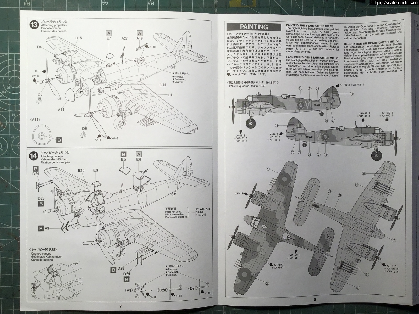 1614469636_95B31802-F62B-4909-83DB-4E1365A8BF5B.jpeg : Bristol Beaufighter Mk.VI   Tamiya 1:48 !  