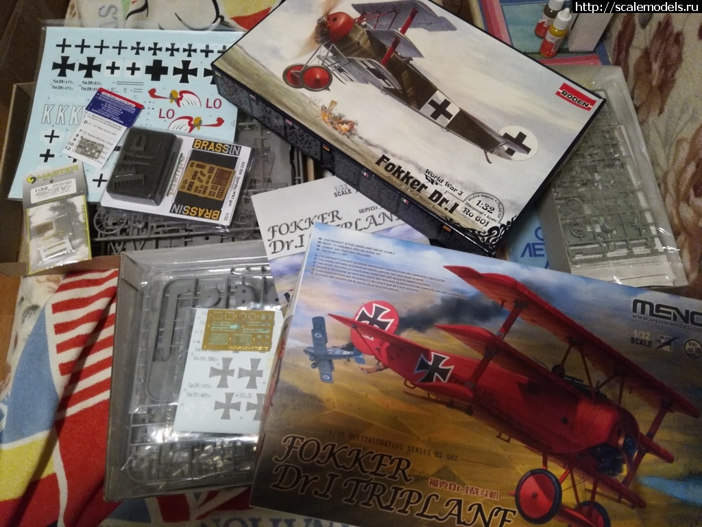 1615716057_IMG_20210219_205443.jpg : #1675458/ Fokker Dr.I MENG 1/32  