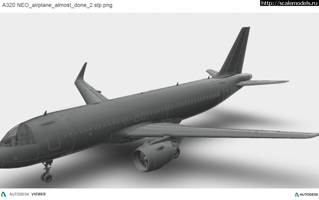 1615791700_A320-NEO_airplane_almost_done_2-stp.png :   NEMO72  Airbus A320NEO  .1:72 - 3D-  