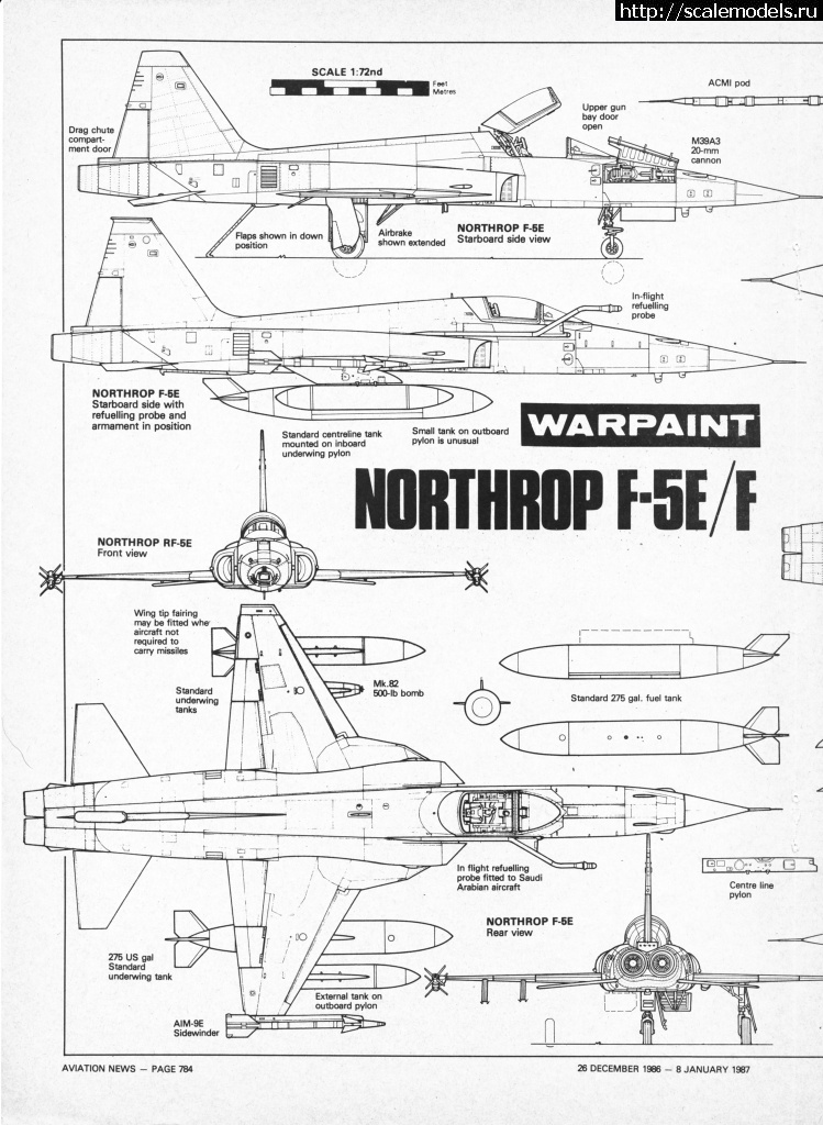 1616340084_10-3-2014092.jpg : #1676636/ Walkaround Northrop F-5A Freedom Figh...(#5679) -   